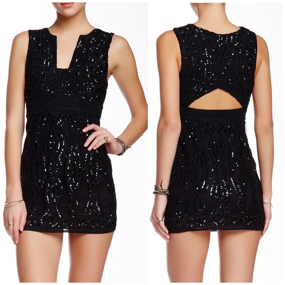 NWT Free People Snake Charmer BodyCon Dress 4